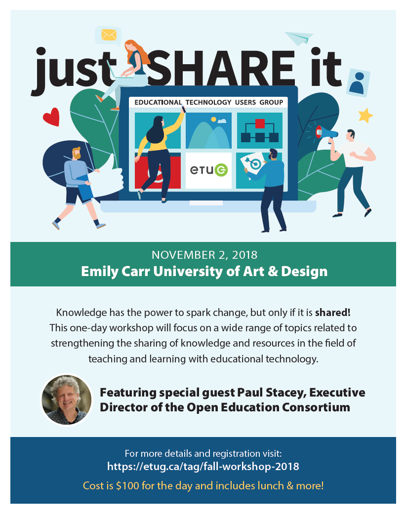 Fall 2018 ETUG Workshop Promotional Poster